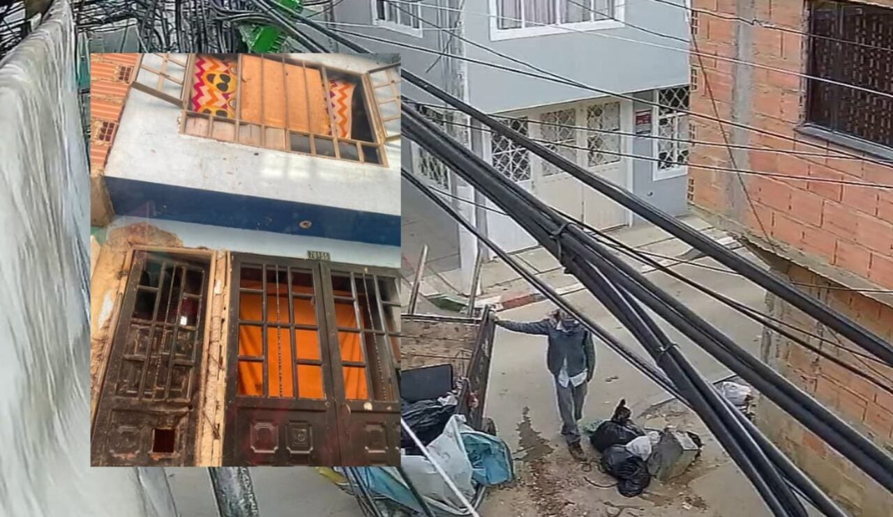 Esta es la "Casa Negra" el centro de torturas y asesinatos en el sur de Bogotá.