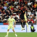 Partido entre Colombia y España.