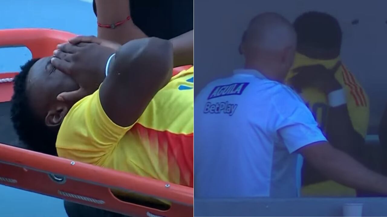 Neyser Villarreal salió lesionado del amistoso ante Panamá