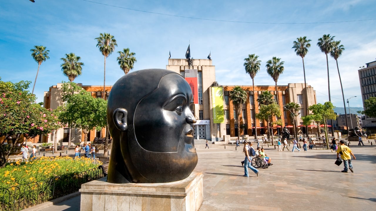 Plaza Botero Medellín.