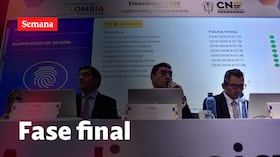 Fase final del escrutinio ratificaría a Abelardo De La Espriella como presidente