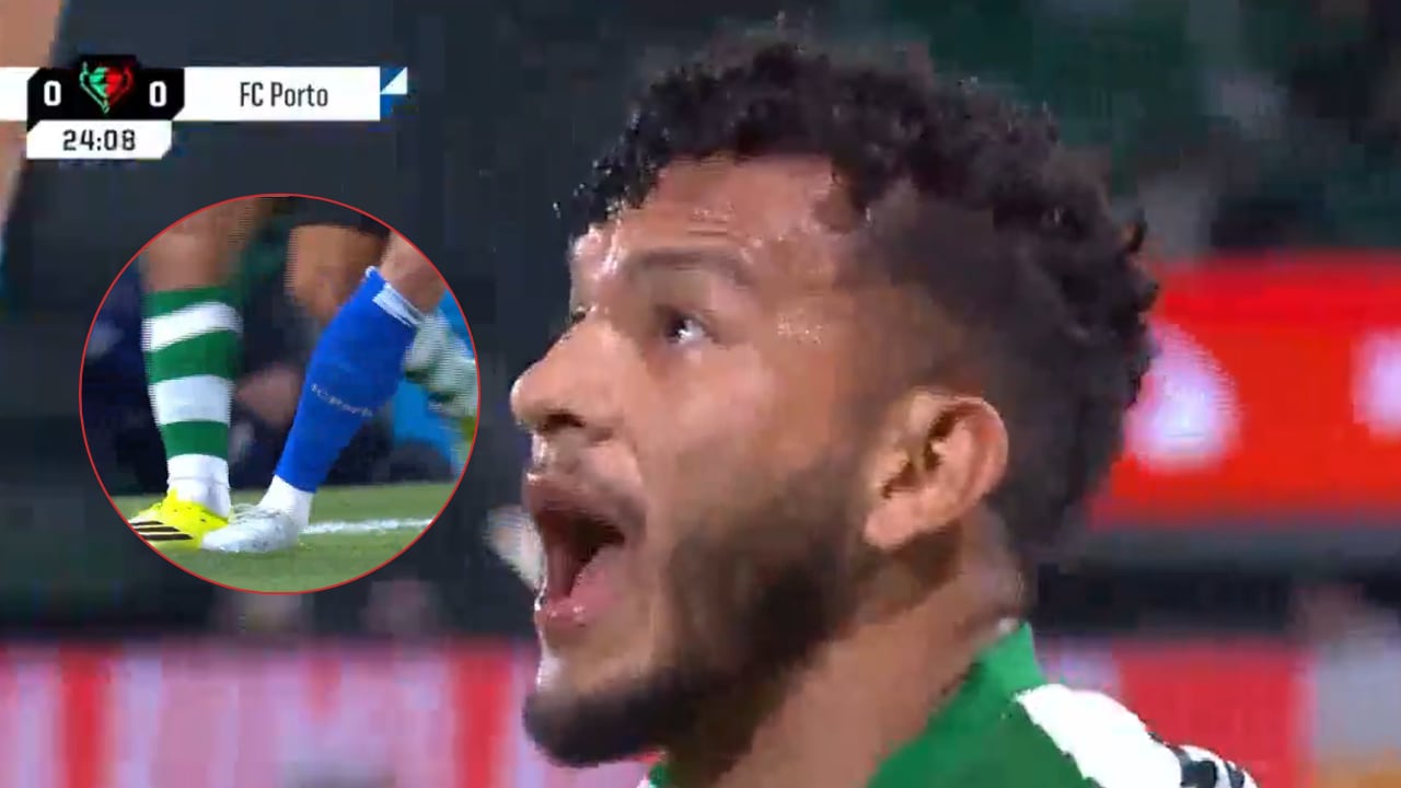 Luis Javier Suárez se molestó por falta en su contra a meses del Mundial 2026.