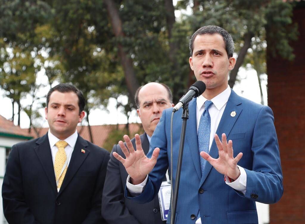 "No existe tal neutralidad en momentos de tragedia, de emergencia", aseguró Guaidó.