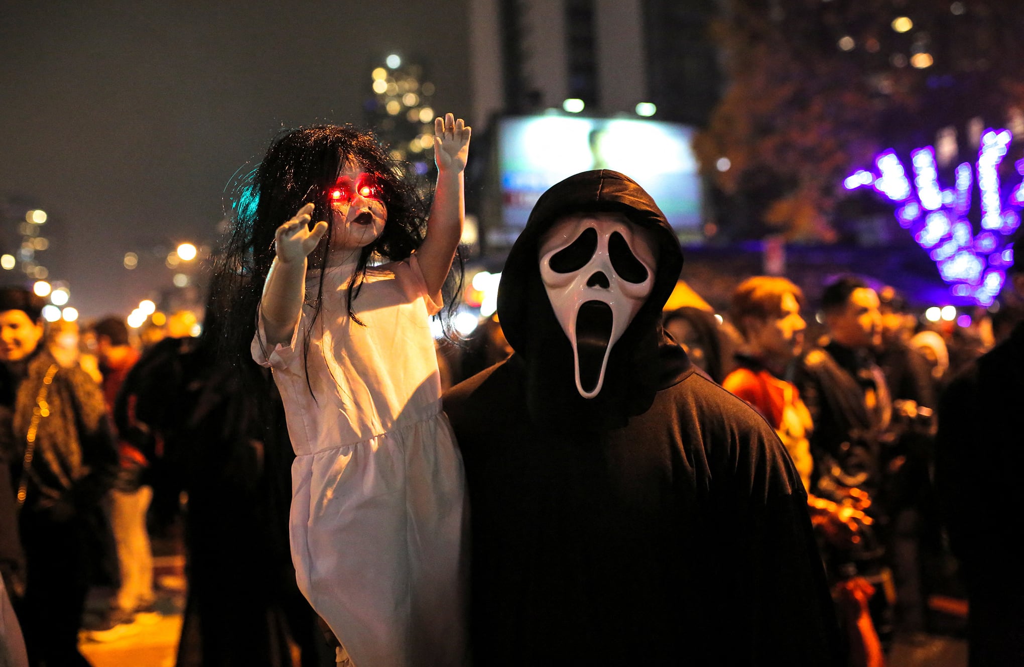 En imágenes : así se vivio el Halloween en el mundo