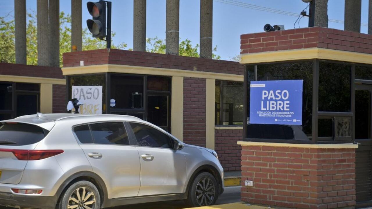 El paso por el peaje será gratuito para vehículos categoría 1 y 2