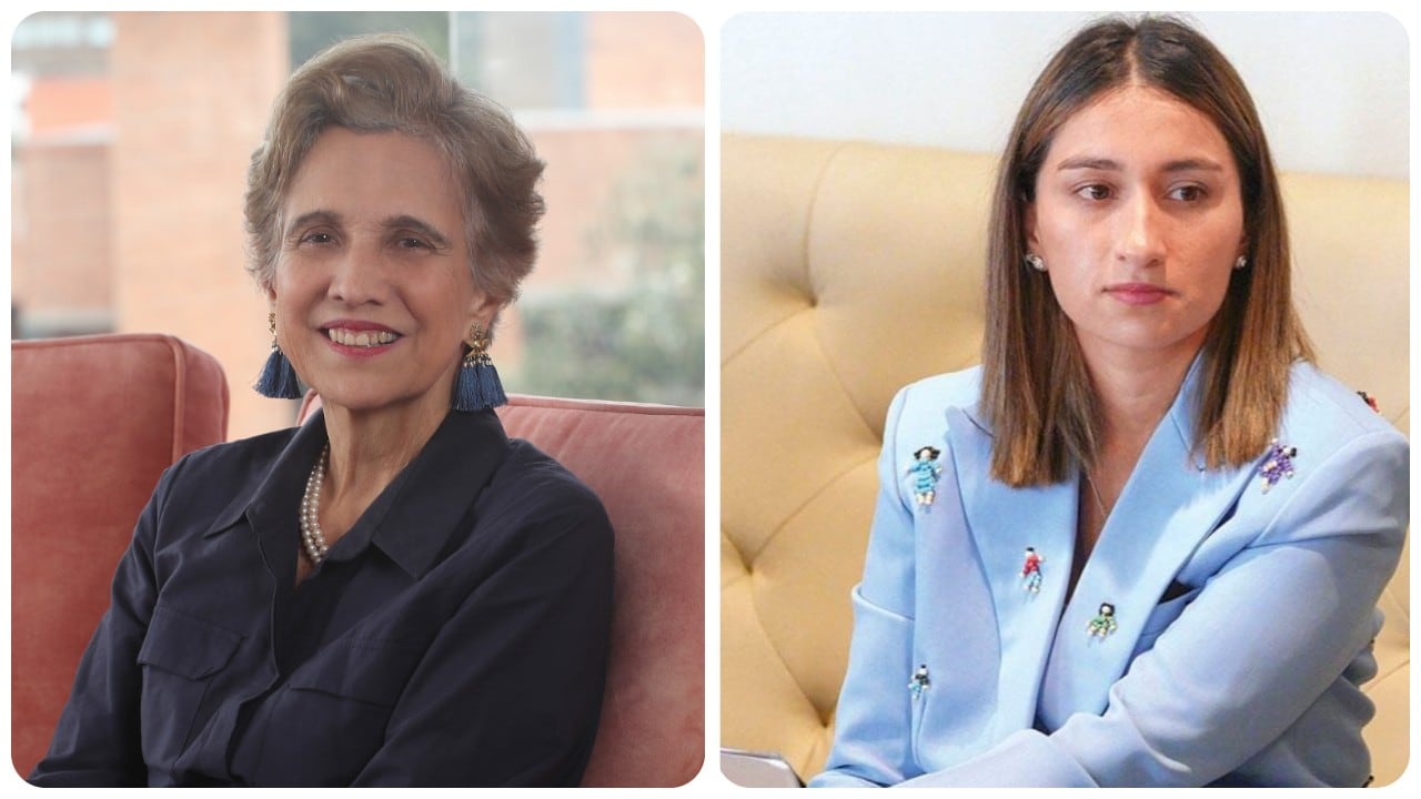 Ana Milena Muñoz y Laura Sarabia