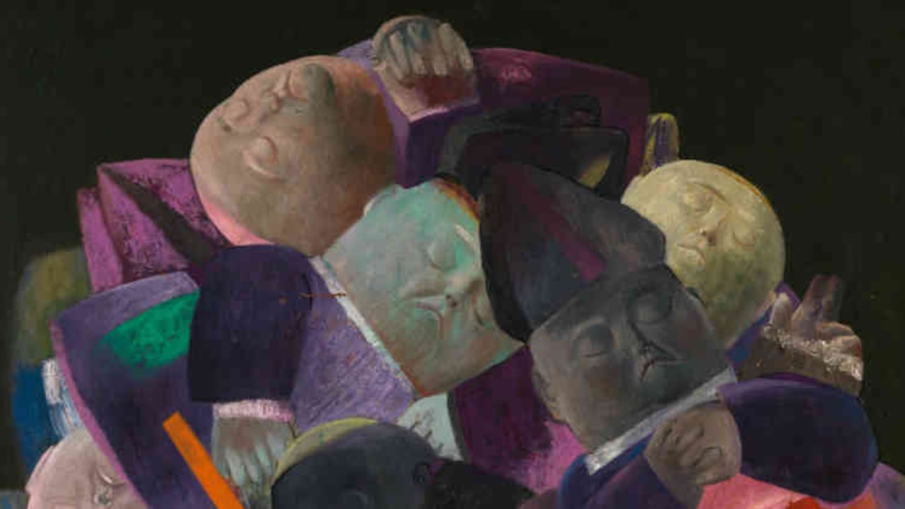 'Obispos muertos' (1958). Foto: Museo Nacional de Colombia.