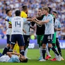 Millonarios venció a Atlético Nacional en Bogotá.