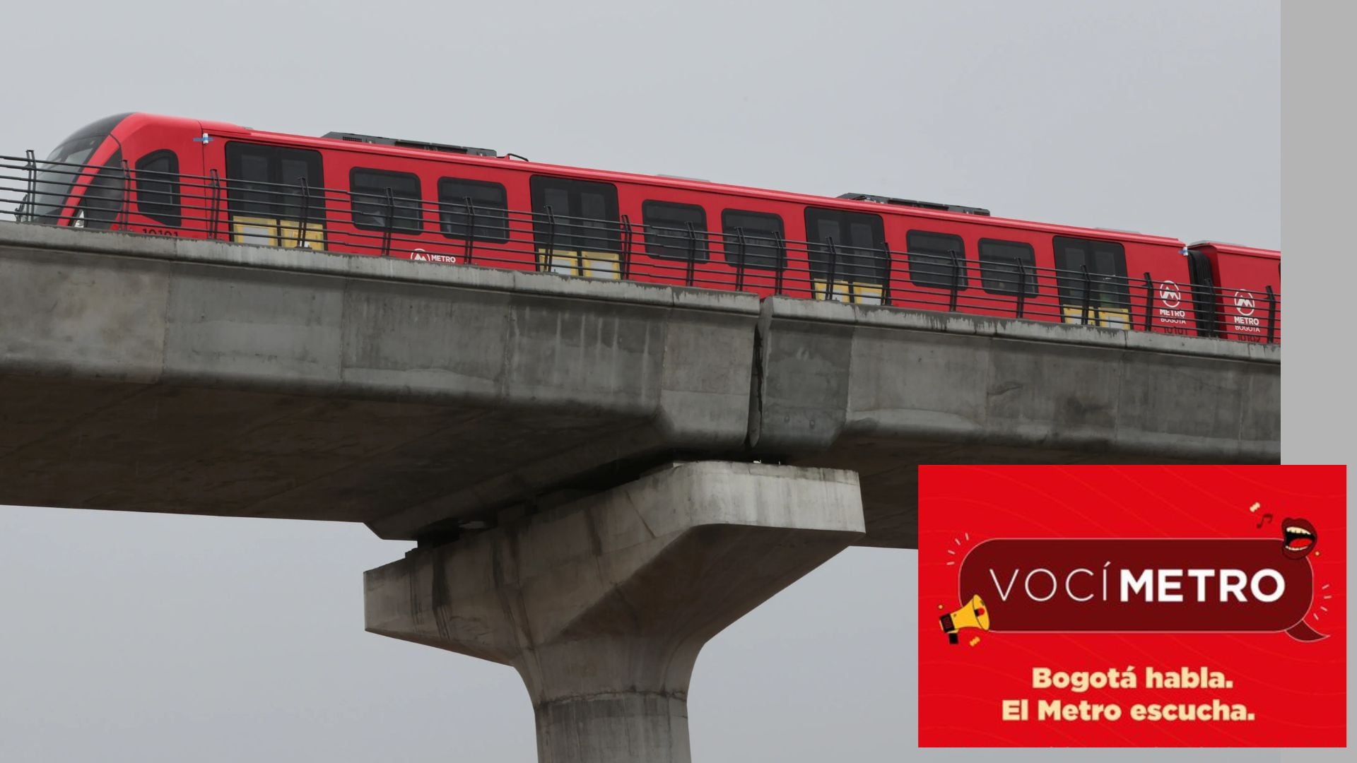 La Primera Línea del Metro avanza y ahora los ciudadanos podrán participar en la elección de las voces y sonidos que acompañarán los viajes.