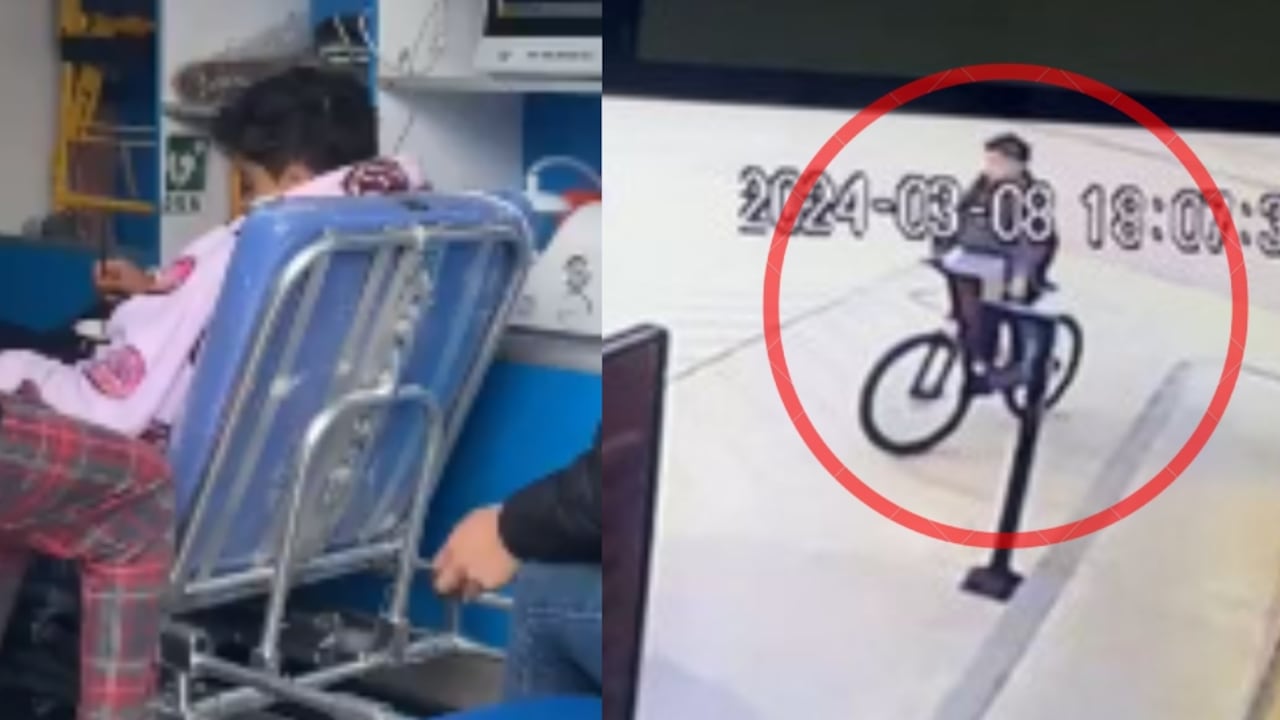 En el costado izquierdo, Tomás Blanco Pardo tras ser hallado con vida este sábado, 9 de marzo.