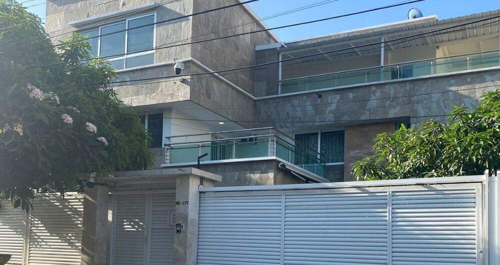 Casa del hijo de La Gata en Barranquilla.