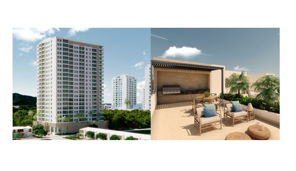 Proyecto inmobiliario Natura City, ubicado en Santa Marta. Foto: La Haus