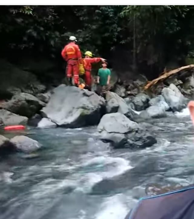 Organismos de socorro de Calima _ El Darién adelantaron la búsqueda de Lilina Marcela Hernández quien murió por ahogamiento. Foto tomada de redes sociales
