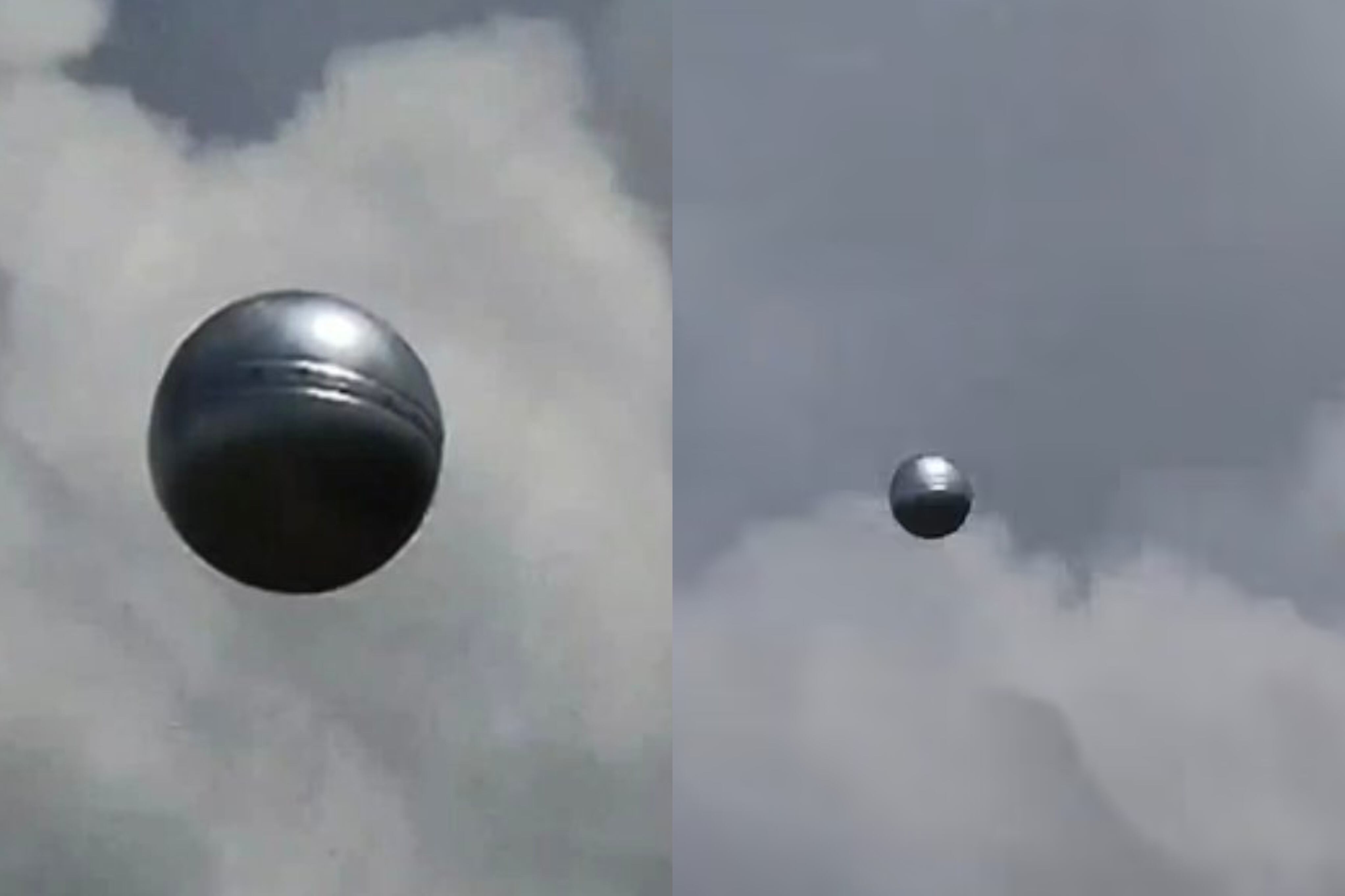 Esfera misteriosa volando en Yumbo