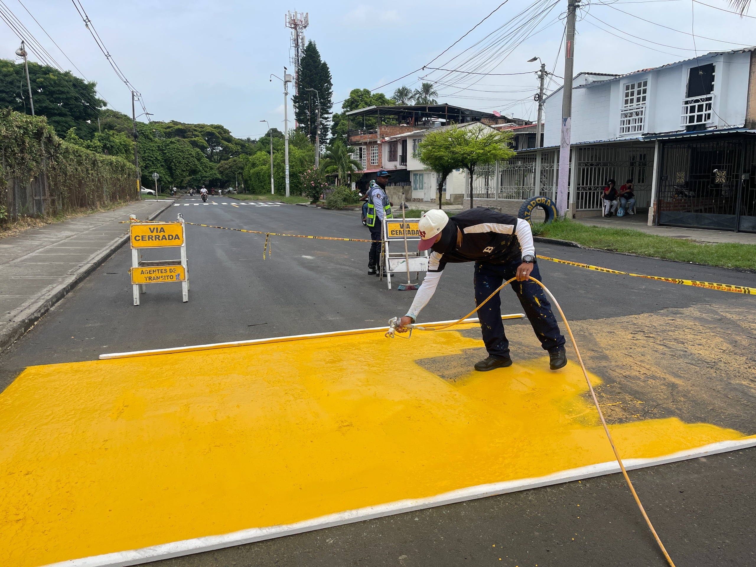 Obra en Palmira, Valle del Cauca