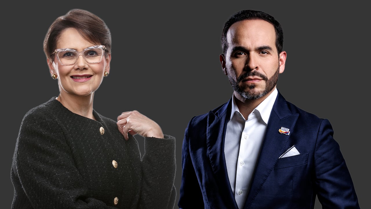 Sandra Suárez y Abelardo de la Espriella.