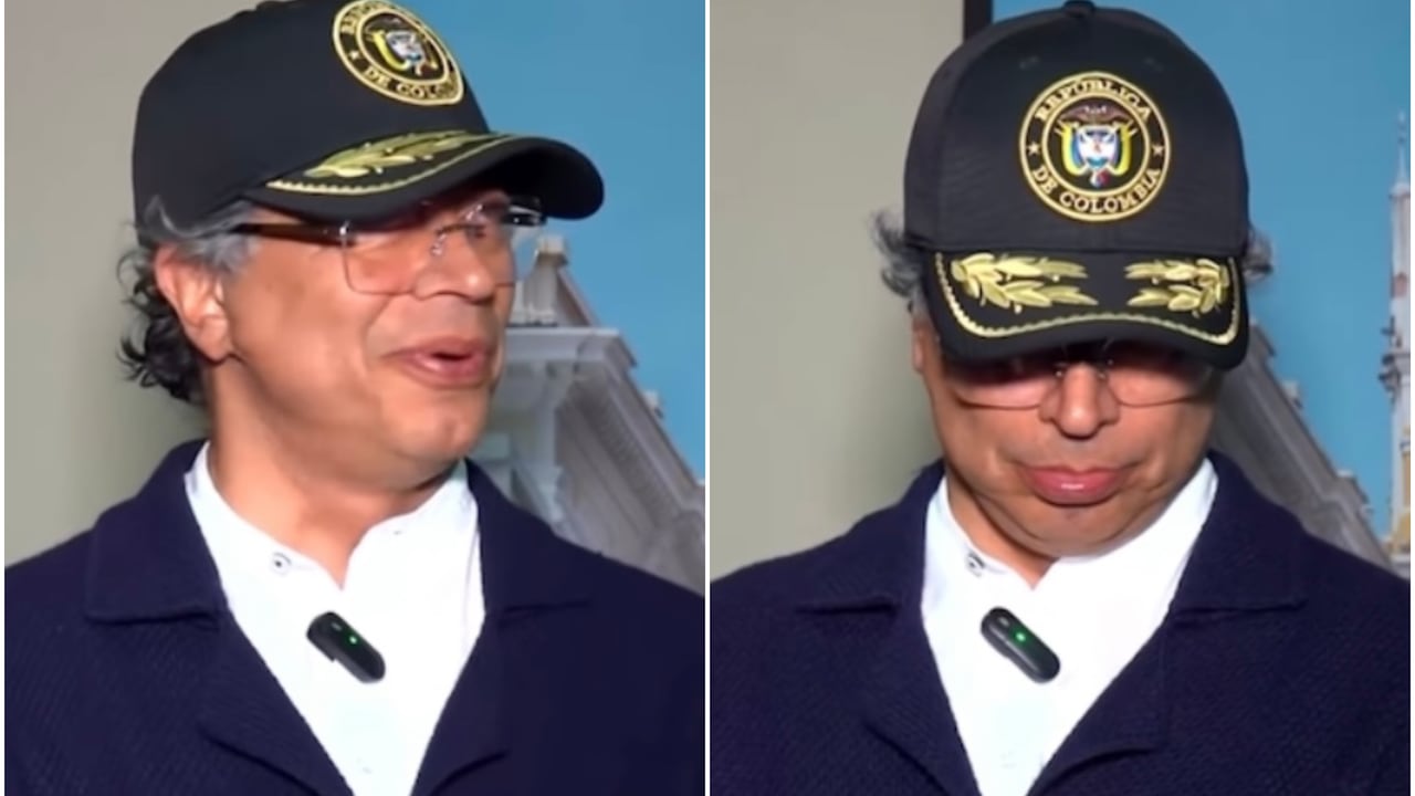 Gustavo Petro en entrevista con CNN