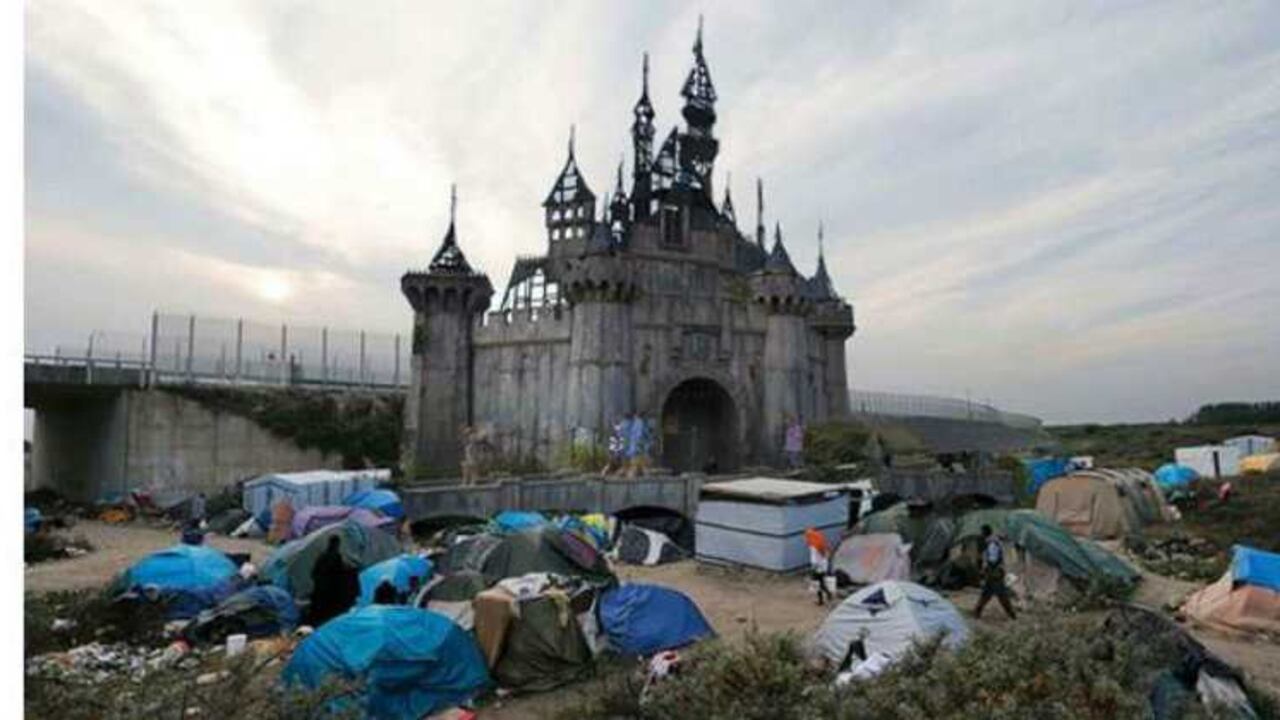 Foto publicada por Bansky en su portal web.