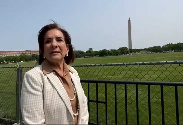 Margarita Cabello, procuradora general de la Nación en Washington, EE. UU.