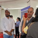 Leonardo Cositorto junto a Didier Carrillo.