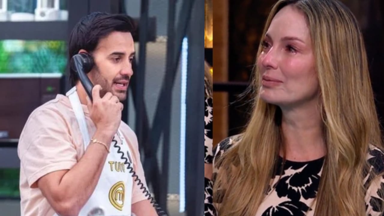 El doloroso secreto que reveló Tuto Patiño en 'MasterChef' y que hizo llorar a Claudia Bahamón.