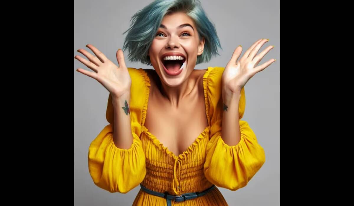 IA muestra cómo se vería ‘Alegría’ de intensamente en la vida real.