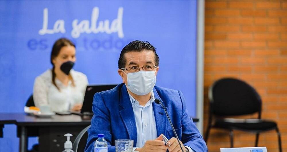 Ministro de Salud de Colombia, Fernando Ruiz.