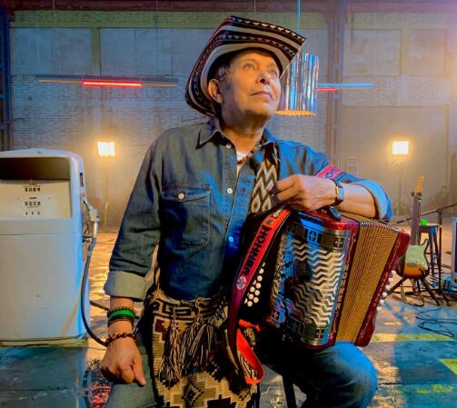 El acordeonero Egidio Cuadrado se encuentra en la UCI en un hospital de Bucaramanga.