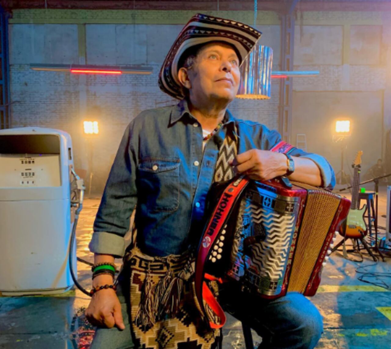 El acordeonero Egidio Cuadrado se encuentra en la UCI en un hospital de Bucaramanga.