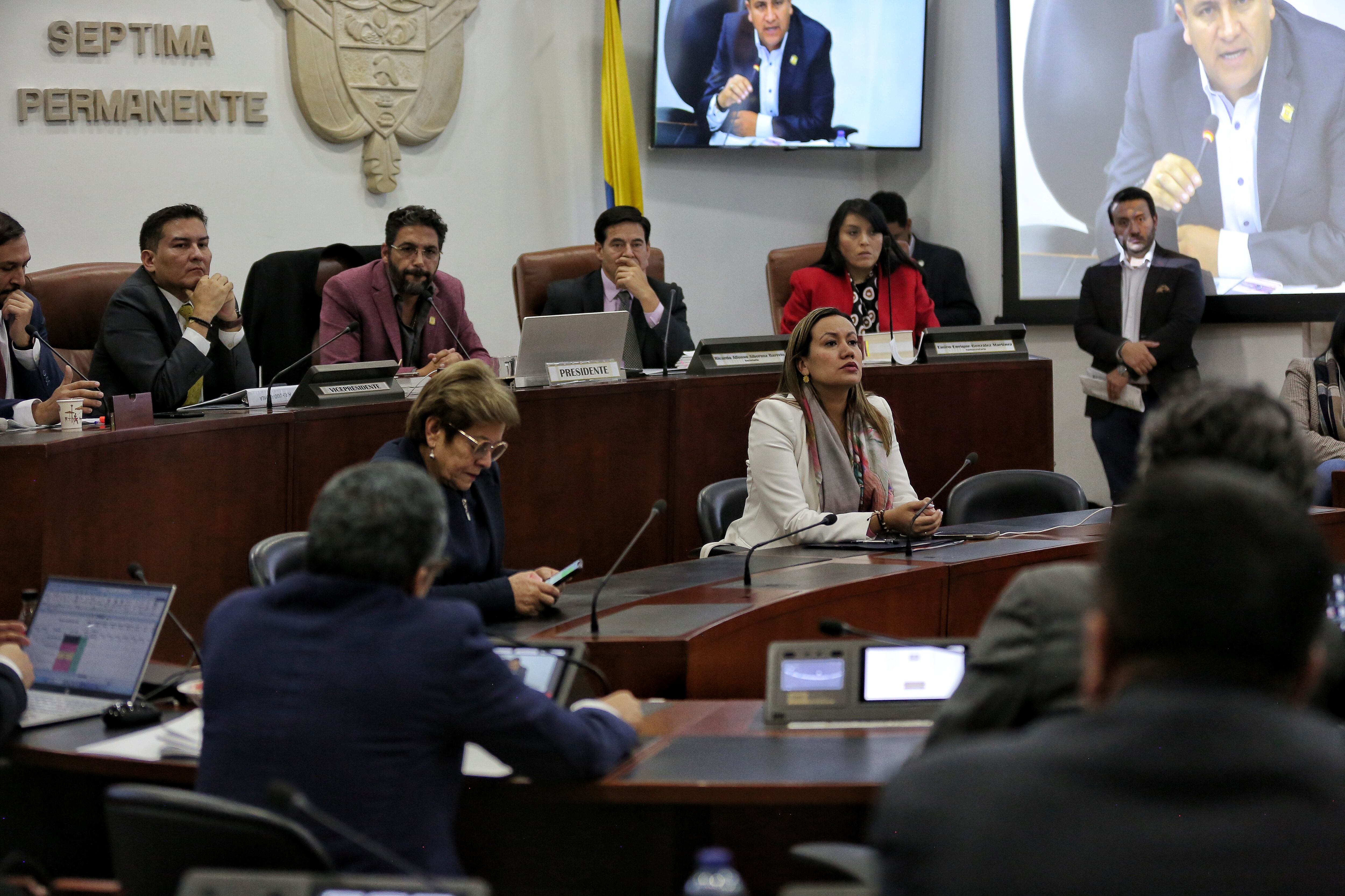 Debate reforma a la salud en Comisión Séptima de Cámara.