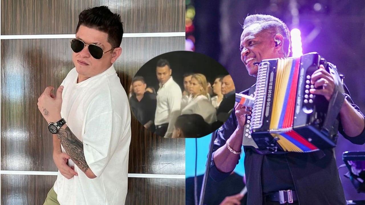 El 'Mono' Zabaleta y Omar Geles