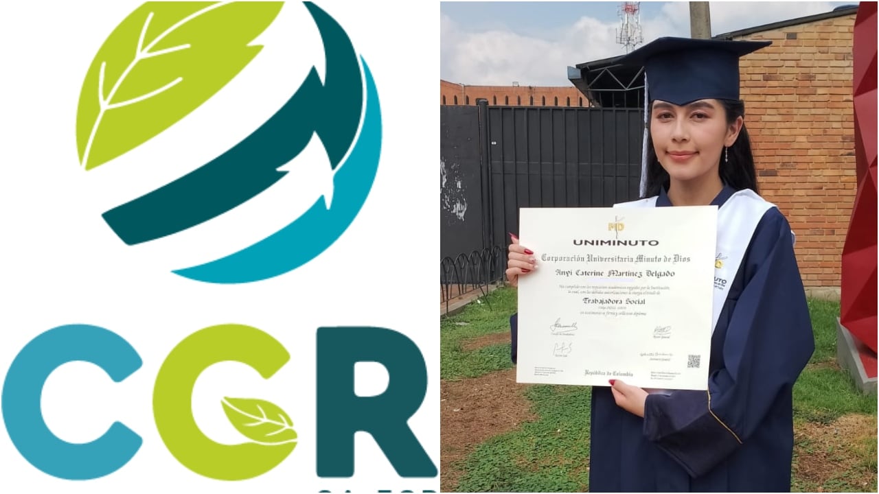 Anyi Caterine Martínez, beneficiada con las becas del CGR Doña Juana