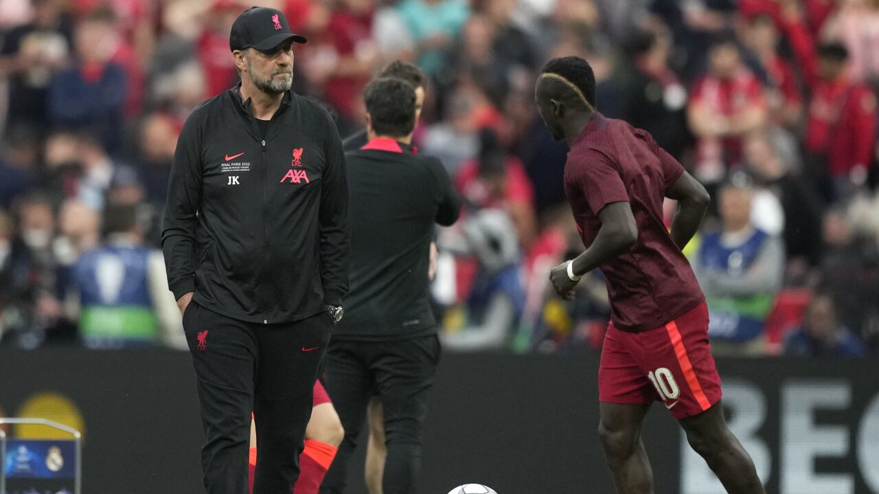 Mané disputó los 90 minutos de la final ante el Real Madrid