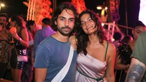 Sebastián Eslava y Patricia Vásquez