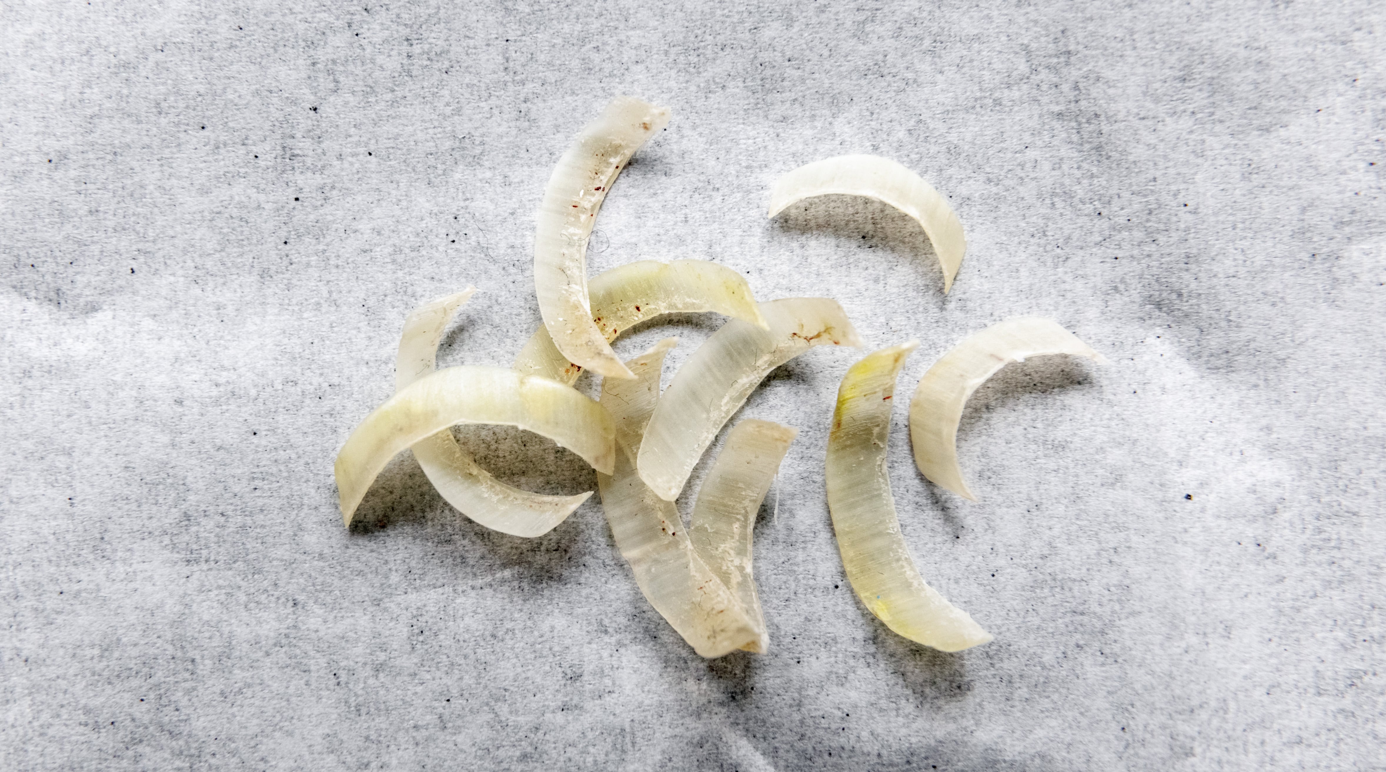 27 December 2022, Hamburg: Cut fingernails lie on a napkin. Photo: Markus Scholz/dpa (Photo by Markus Scholz/picture alliance via Getty Images)