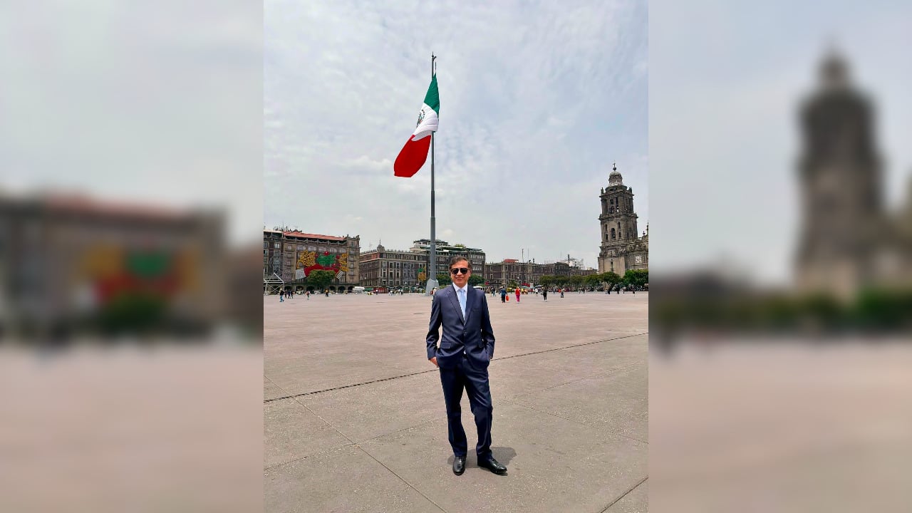 Gustavo Petro, expresidente de Colombia, en México