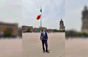 Gustavo Petro, expresidente de Colombia, en México