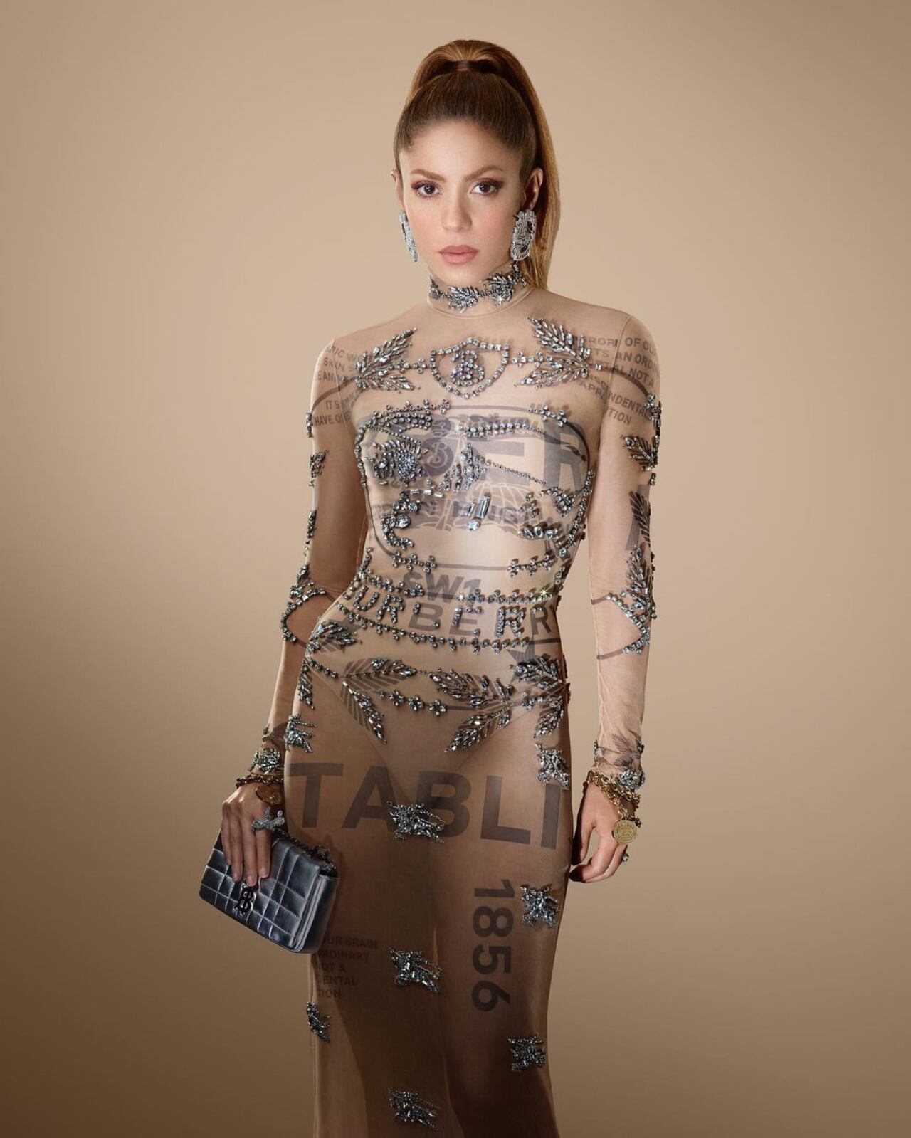 Shakira x Burberry