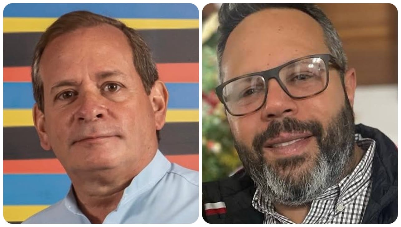 Juan Pablo Guanipa y  Rafael Tudares