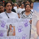 Los manifestantes hicieron un llamado a las autoridades para esclarecer los hechos y dar con el paradero del bebé de María Camila Potosí.