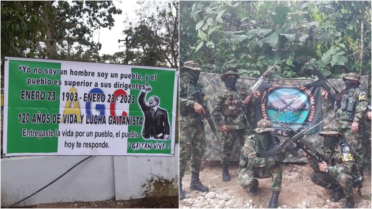 Clan del Golfo sostiene enfrentamientos con las Autodefensas Conquistadoras de la Sierra Nevada