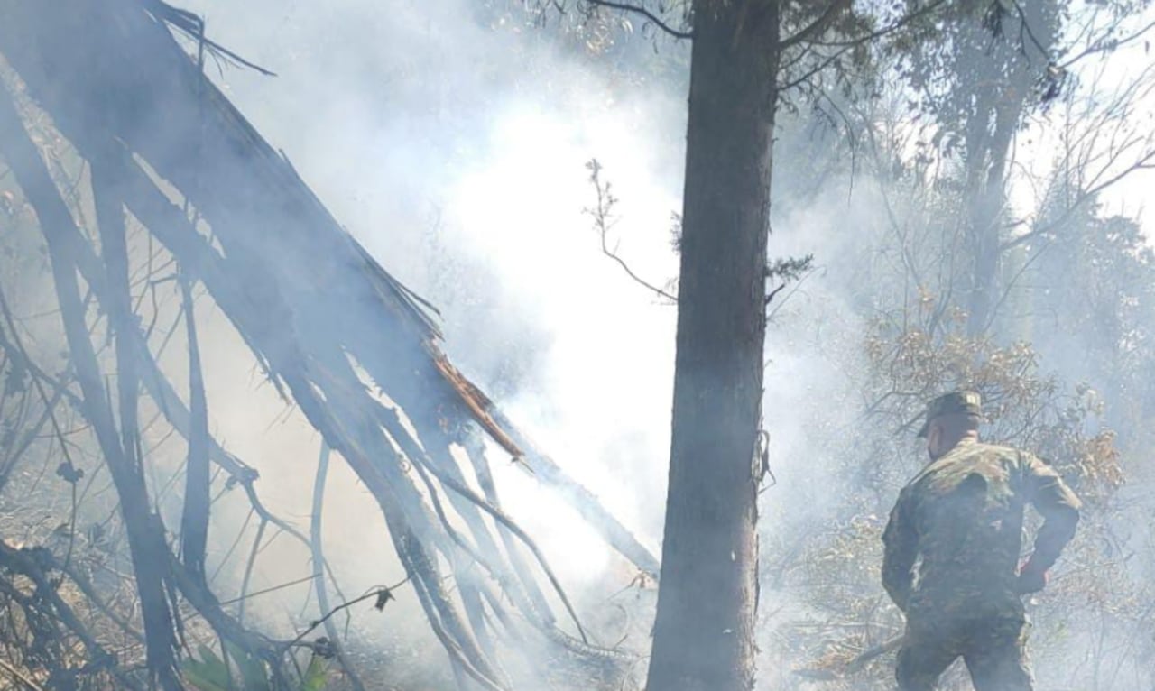 Incendio en Némoga