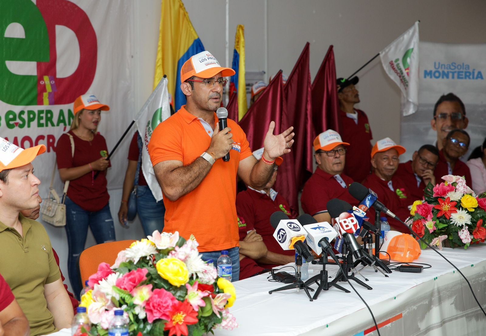 Hugo Kerguelen es uno de los candidatos a la Alcaldía de Montería.