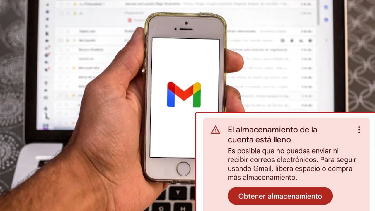 Tener el Gmail lleno es un problema para los usuarios