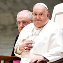 El papa Francisco se encuentra hospitalizado desde el pasado 14 de febrero luego de complicaciones respiratorias.