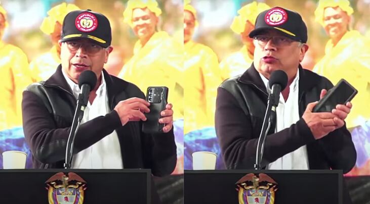 Gustavo Petro celular