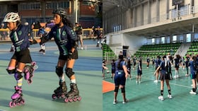 Niños y niñas participan en entrenamientos deportivos en parques y escenarios recuperados de Barranquilla, como parte del programa distrital de formación.