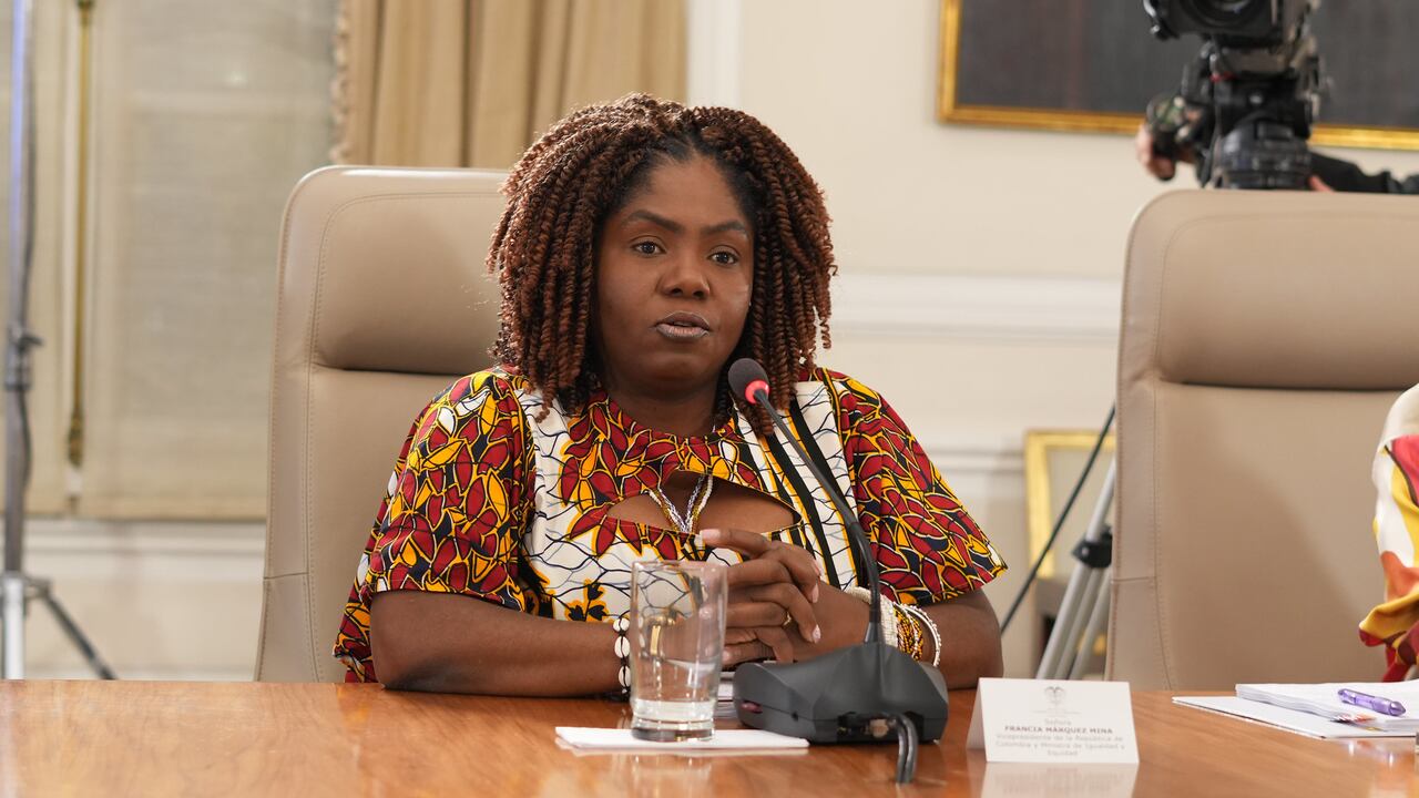 La vicepresidenta Francia Márquez.