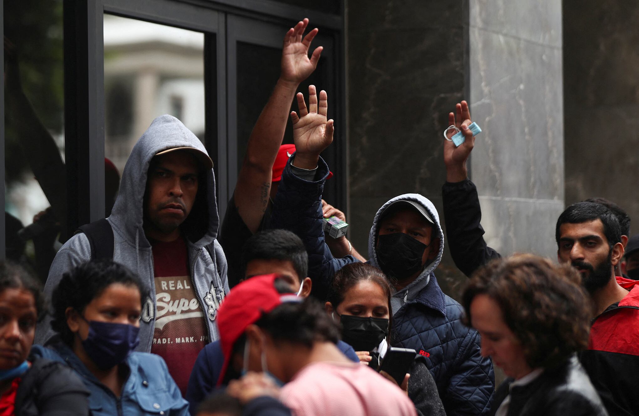 En imágenes : Migrantes venezolanos expulsados de EE.UU. y devueltos a México