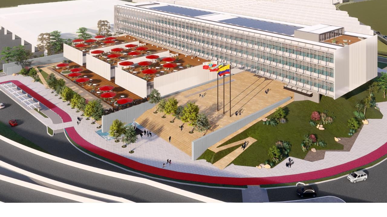 En el nuevo CAM de Soacha funcionarán todos los servicios administrativos del municipio. Cortesía Alcaldía de Soacha.